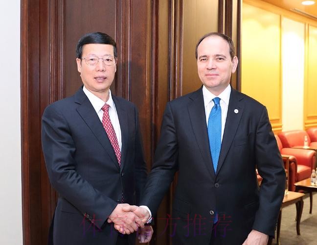 高志丹会见阿尔巴尼亚奥委会主席